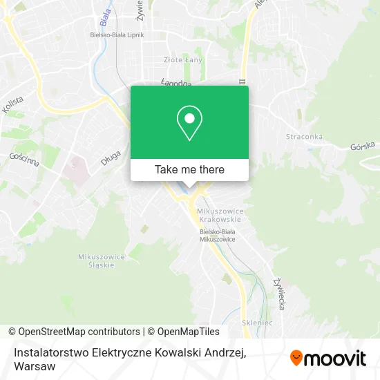 Карта Instalatorstwo Elektryczne Kowalski Andrzej