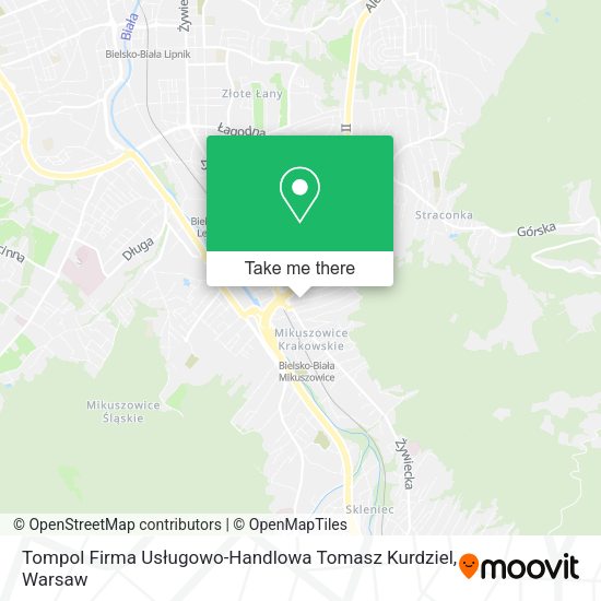 Tompol Firma Usługowo-Handlowa Tomasz Kurdziel map