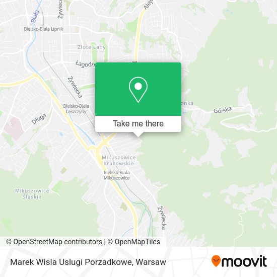 Marek Wisla Uslugi Porzadkowe map