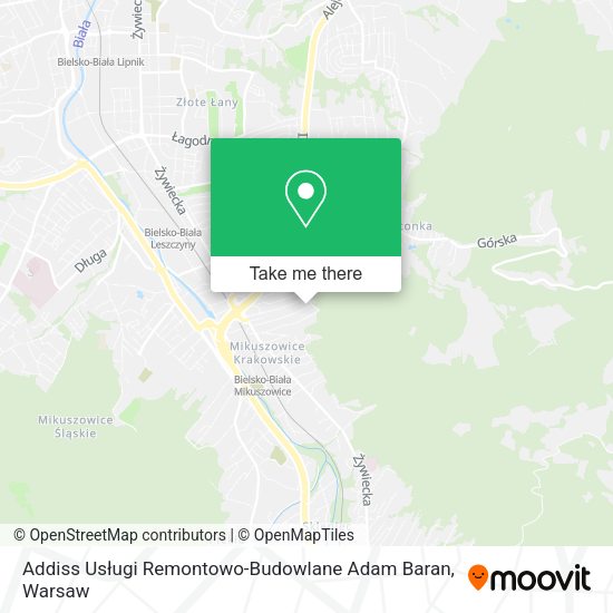 Addiss Usługi Remontowo-Budowlane Adam Baran map