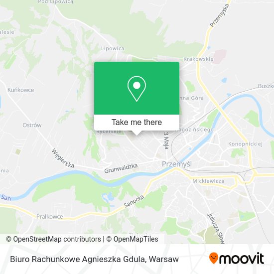 Biuro Rachunkowe Agnieszka Gdula map