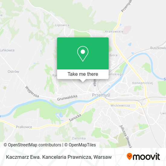 Kaczmarz Ewa. Kancelaria Prawnicza map