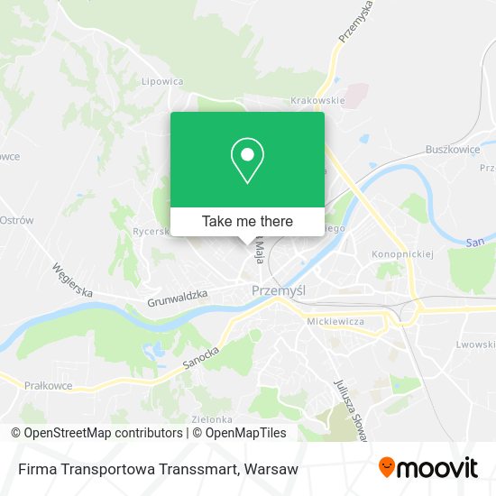 Firma Transportowa Transsmart map