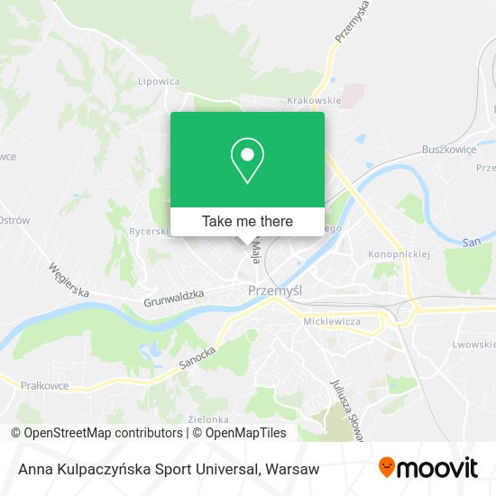 Anna Kulpaczyńska Sport Universal map