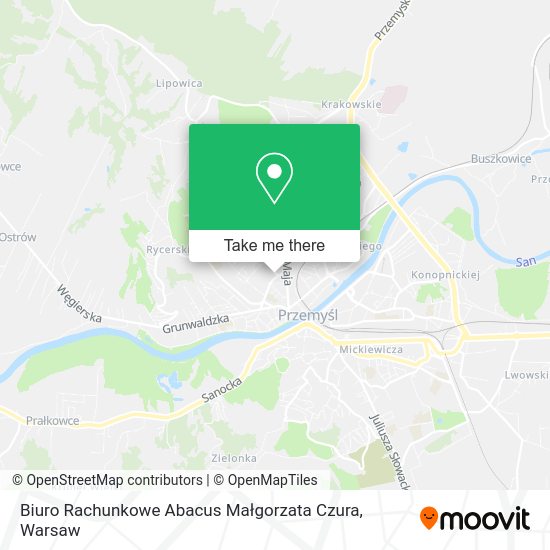 Biuro Rachunkowe Abacus Małgorzata Czura map