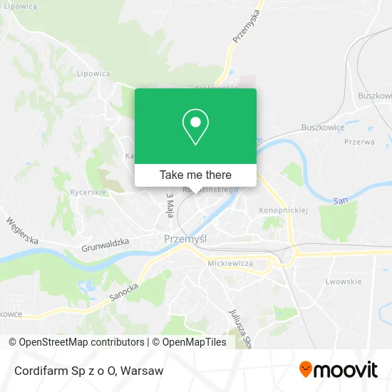 Карта Cordifarm Sp z o O