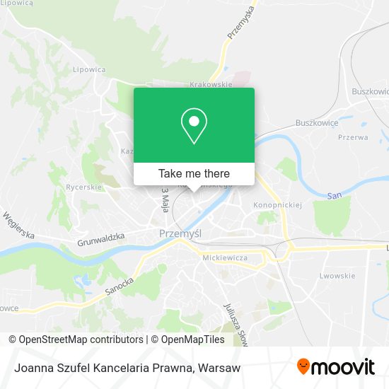 Joanna Szufel Kancelaria Prawna map