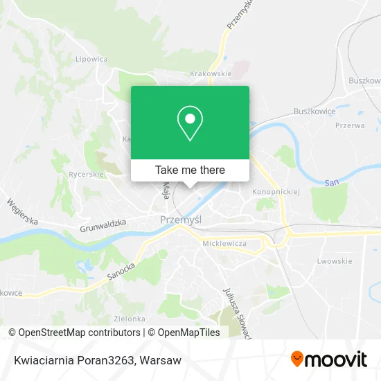 Kwiaciarnia Poran3263 map