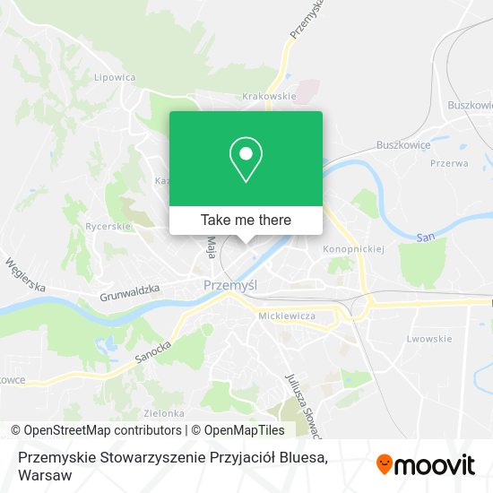 Przemyskie Stowarzyszenie Przyjaciół Bluesa map