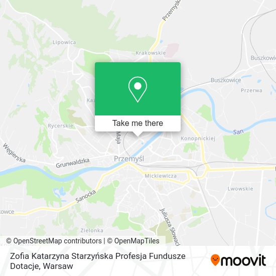 Zofia Katarzyna Starzyńska Profesja Fundusze Dotacje map