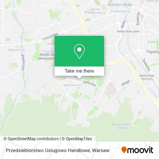 Przedsiebiorstwo Uslugowo Handlowe map