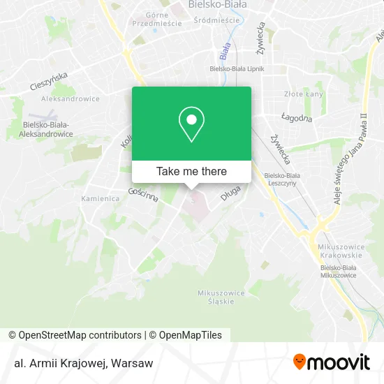 al. Armii Krajowej map