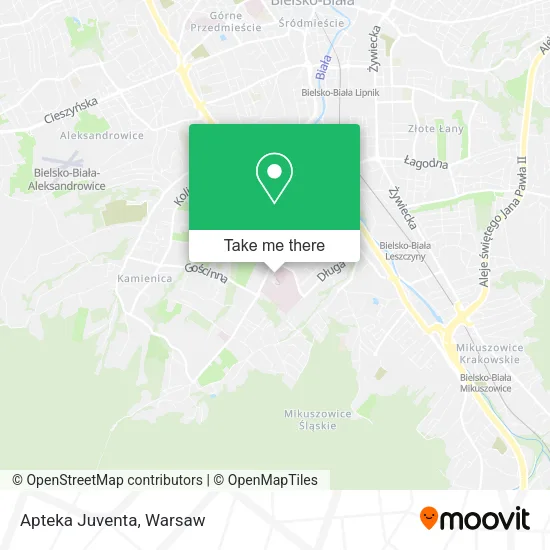 Карта Apteka Juventa