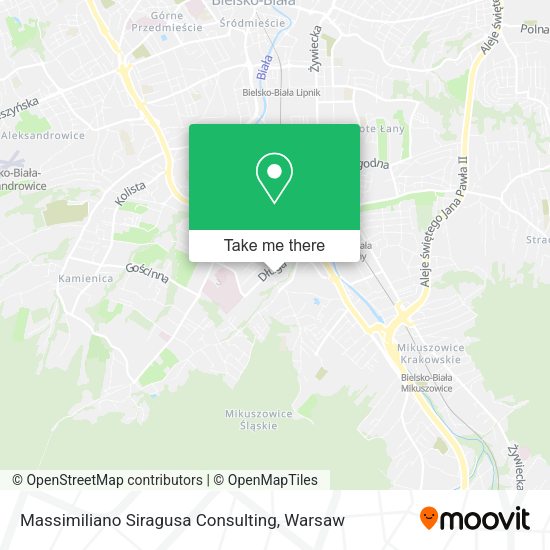 Massimiliano Siragusa Consulting map