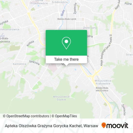 Apteka Olszówka Grażyna Gorycka Kachel map