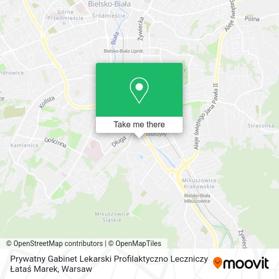 Prywatny Gabinet Lekarski Profilaktyczno Leczniczy Łataś Marek map