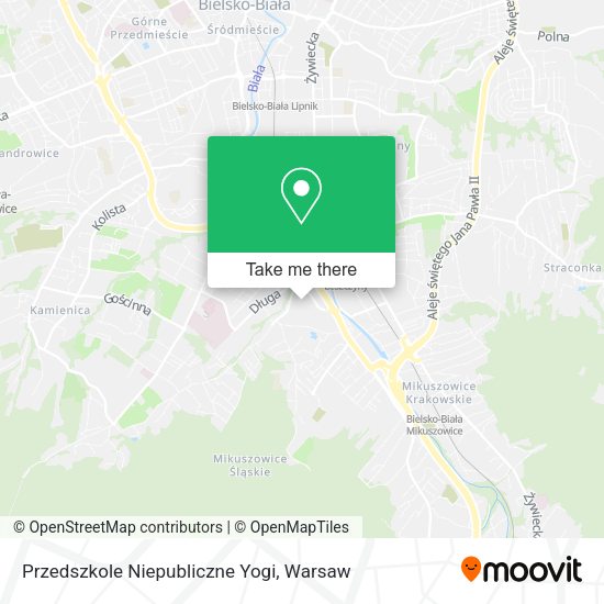 Przedszkole Niepubliczne Yogi map