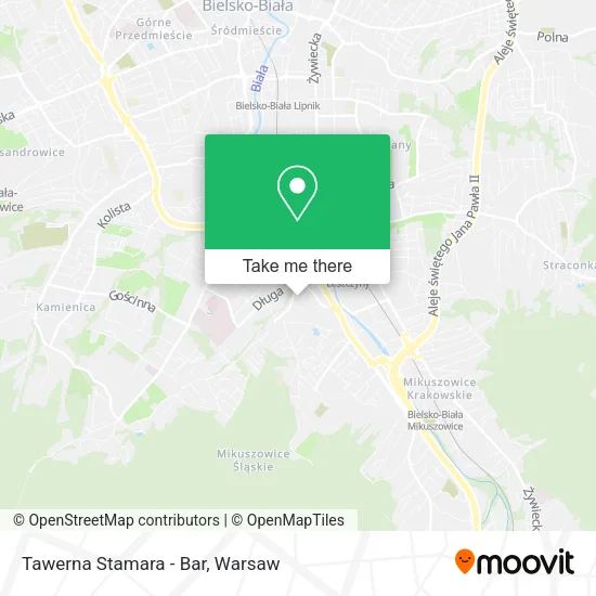 Карта Tawerna Stamara - Bar