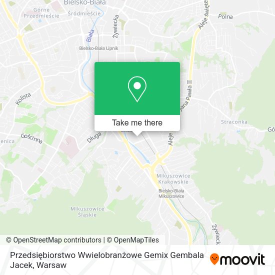 Przedsiębiorstwo Wwielobranżowe Gemix Gembala Jacek map