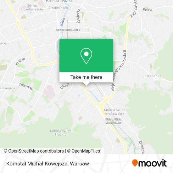 Komstal Michał Kowejsza map