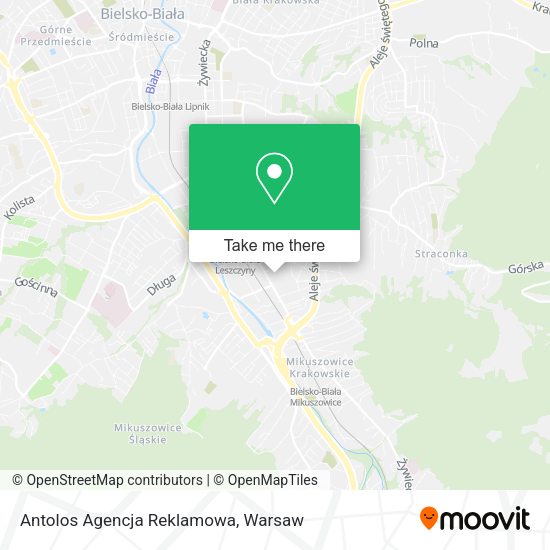 Antolos Agencja Reklamowa map