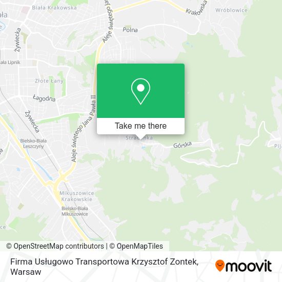 Firma Usługowo Transportowa Krzysztof Zontek map