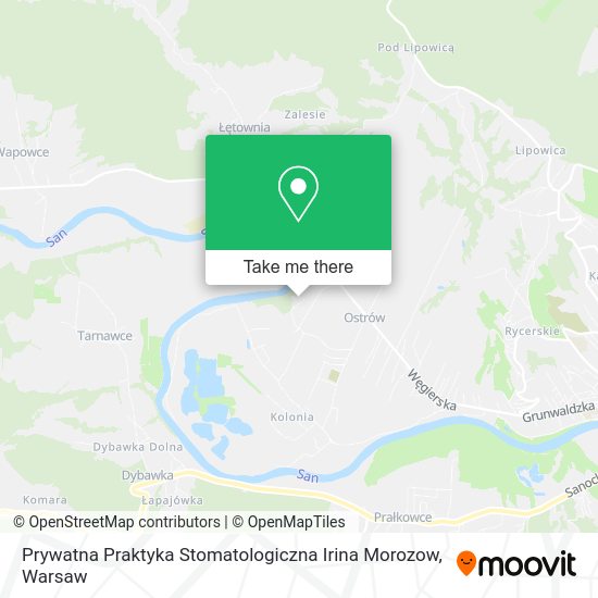 Prywatna Praktyka Stomatologiczna Irina Morozow map