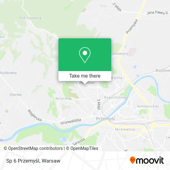 Карта Sp 6 Przemyśl