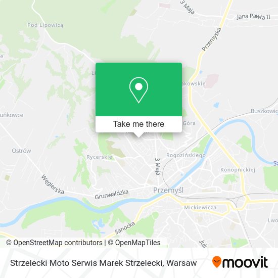 Strzelecki Moto Serwis Marek Strzelecki map