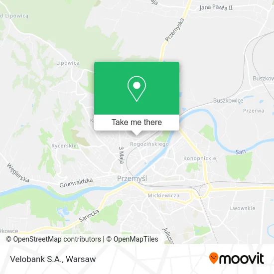 Карта Velobank S.A.