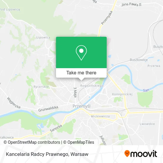 Карта Kancelaria Radcy Prawnego