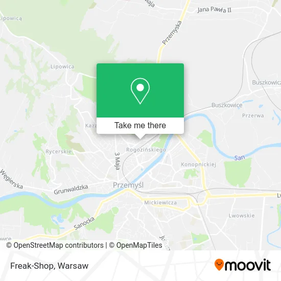 Карта Freak-Shop