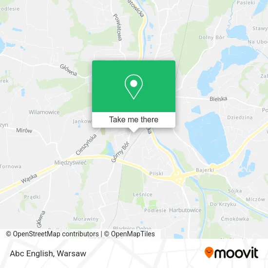 Карта Abc English