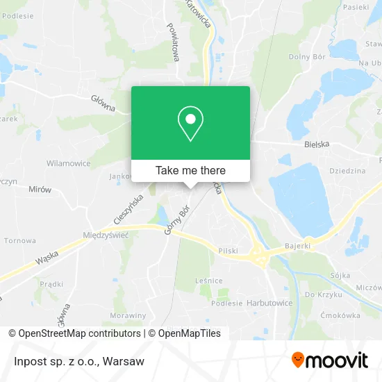 Карта Inpost sp. z o.o.