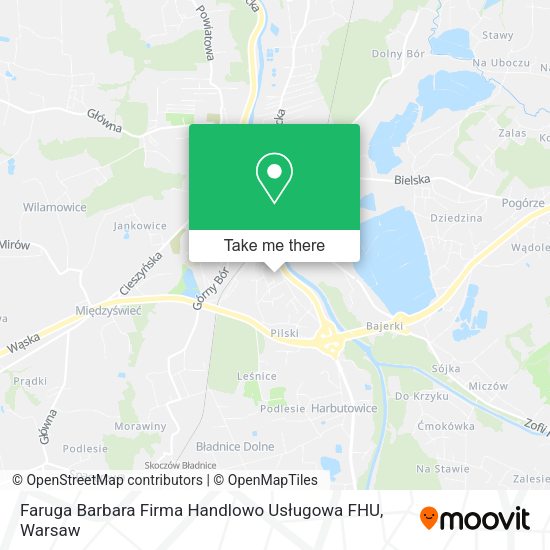 Faruga Barbara Firma Handlowo Usługowa FHU map