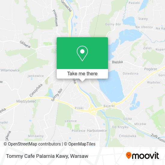 Tommy Cafe Palarnia Kawy map