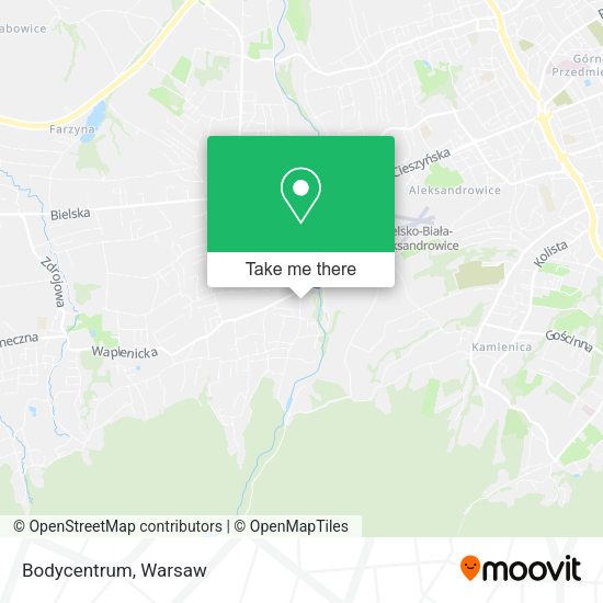 Bodycentrum map