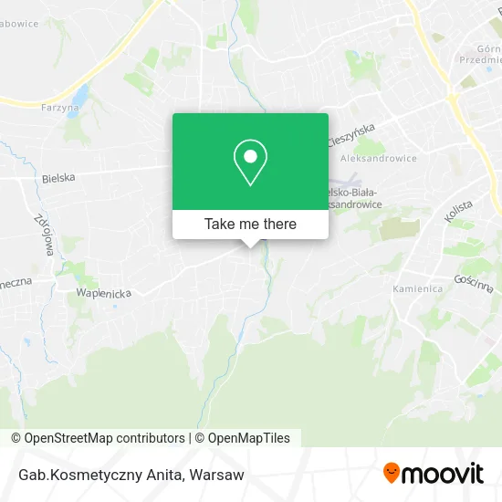 Карта Gab.Kosmetyczny Anita