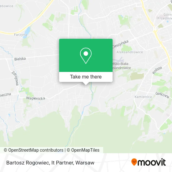 Карта Bartosz Rogowiec, It Partner