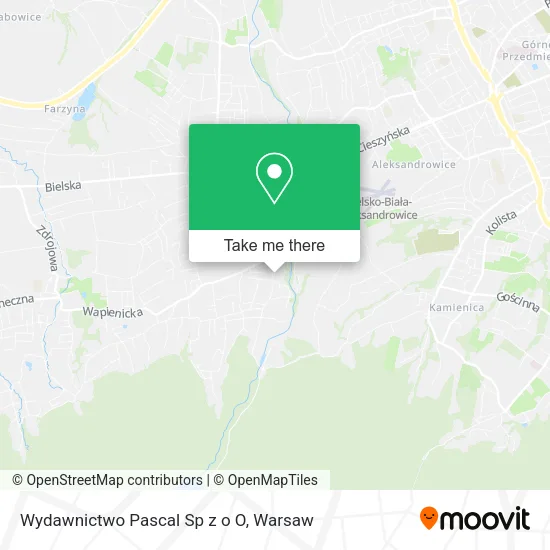 Карта Wydawnictwo Pascal Sp z o O