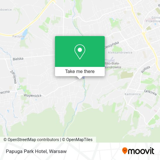 Papuga Park Hotel map