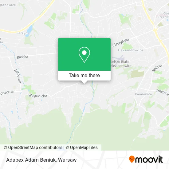 Карта Adabex Adam Beniuk