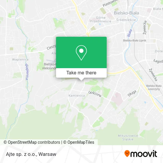 Карта Ajte sp. z o.o.