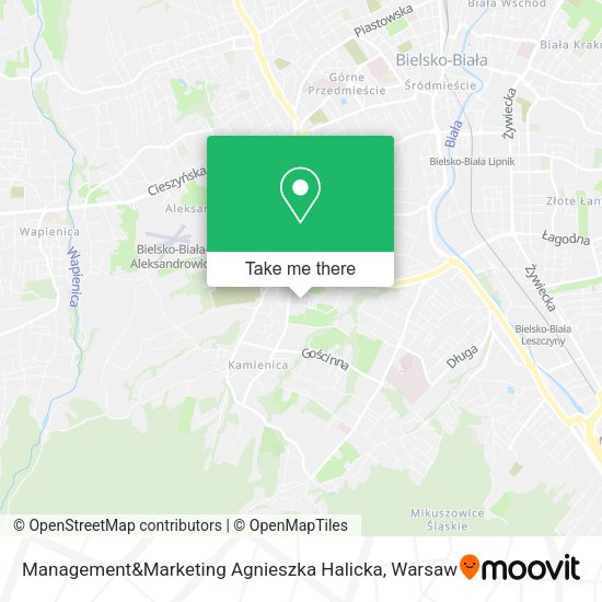 Management&Marketing Agnieszka Halicka map