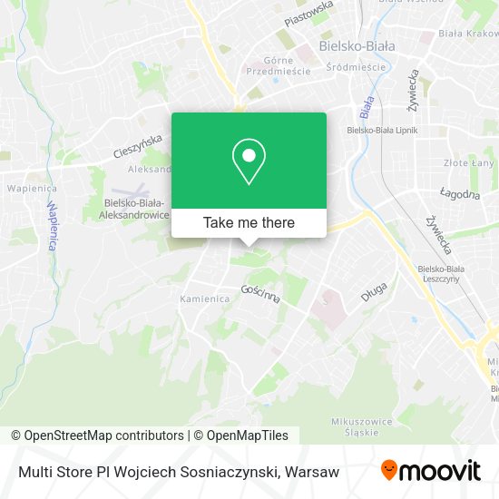 Multi Store Pl Wojciech Sosniaczynski map