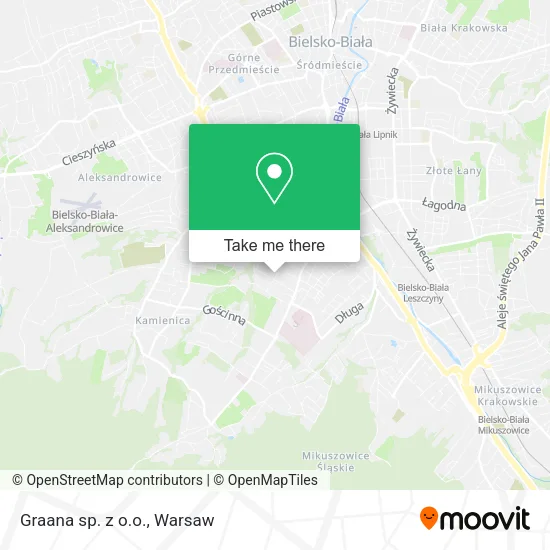 Карта Graana sp. z o.o.