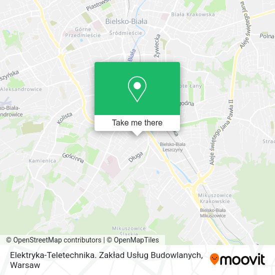 Elektryka-Teletechnika. Zakład Usług Budowlanych map