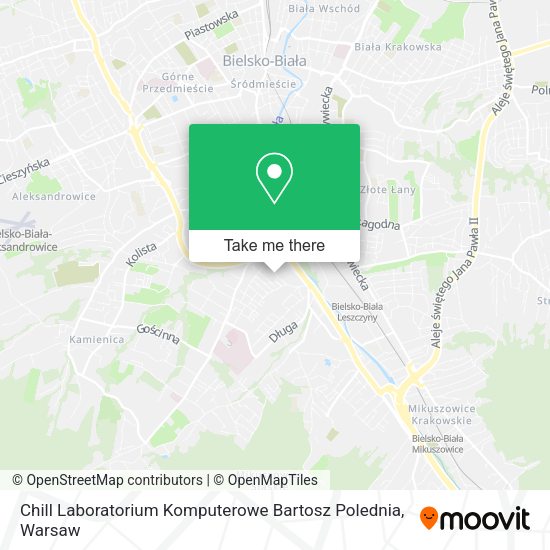 Chill Laboratorium Komputerowe Bartosz Polednia map