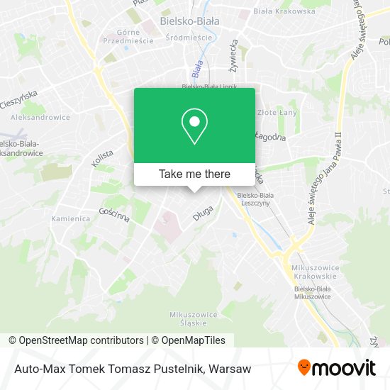 Auto-Max Tomek Tomasz Pustelnik map