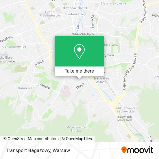Карта Transport Bagazowy
